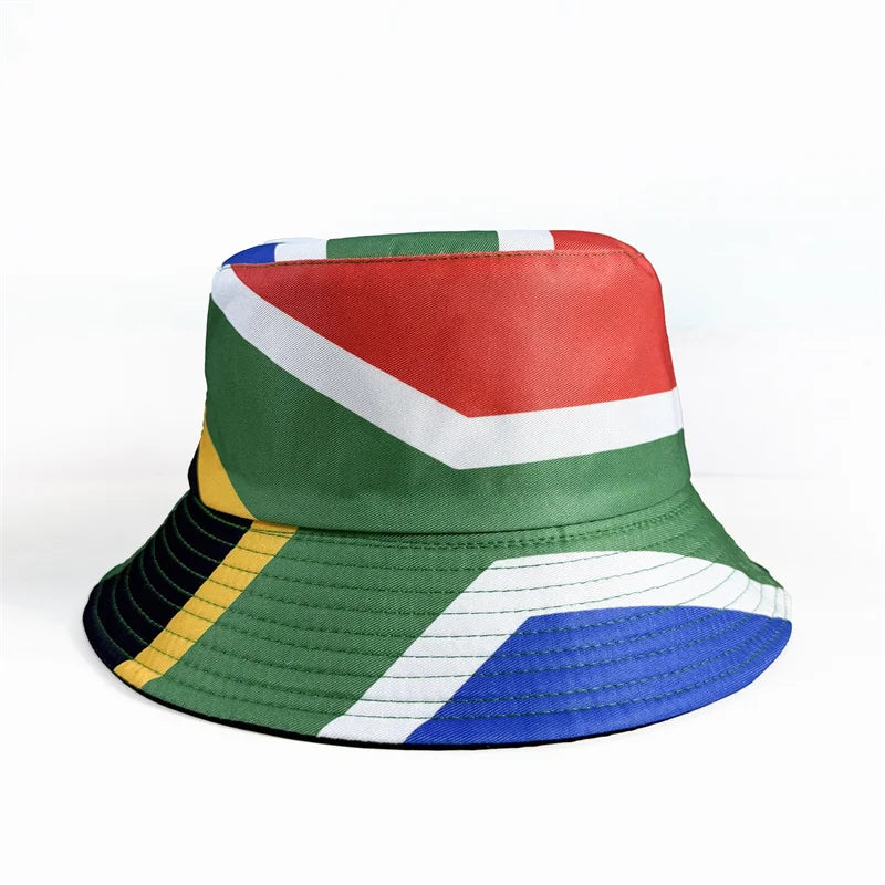 Reversible National Flag Bucket Hat