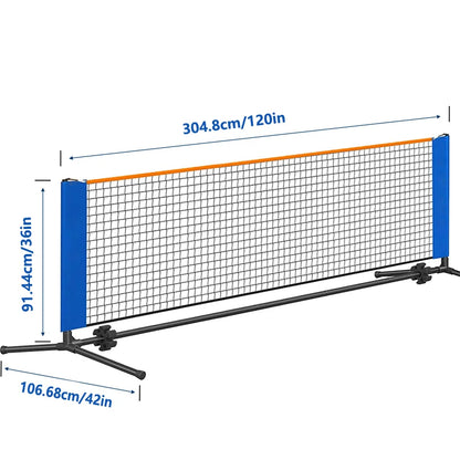 10ft Portable Pickleball Net