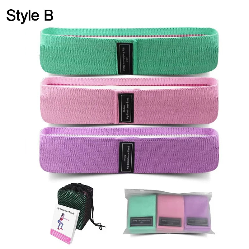 Resistance bands for fitness, pull-up assist, and powerlifting training