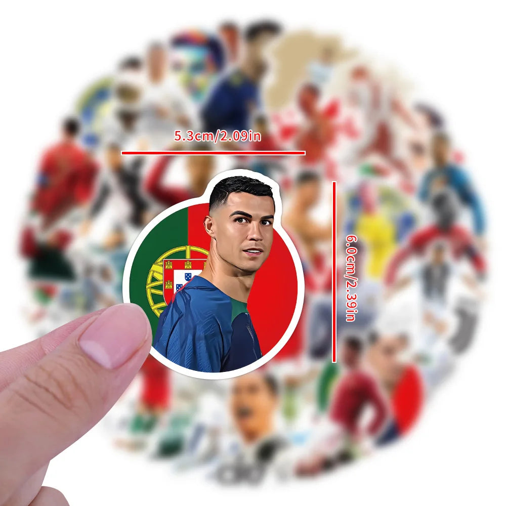 Cristiano Ronaldo Aesthetic Stickers Pack
