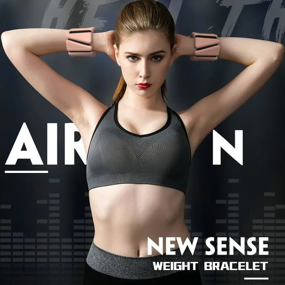 1/2 lb Adjustable Silicone Wrist & Ankle Weights