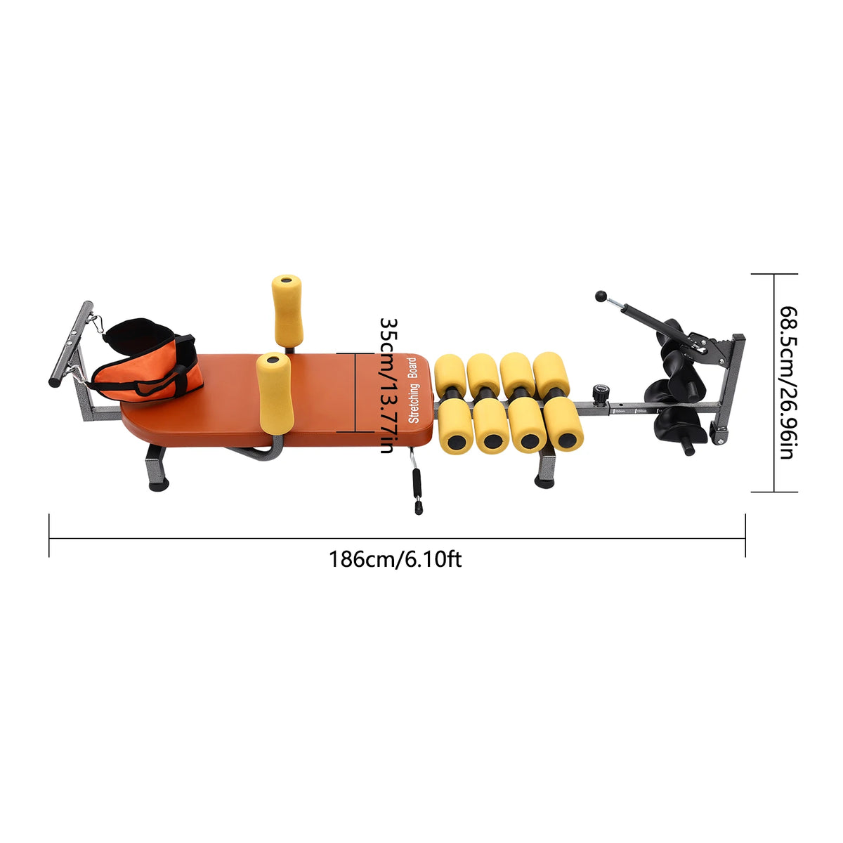 Adjustable Back Stretching Bench