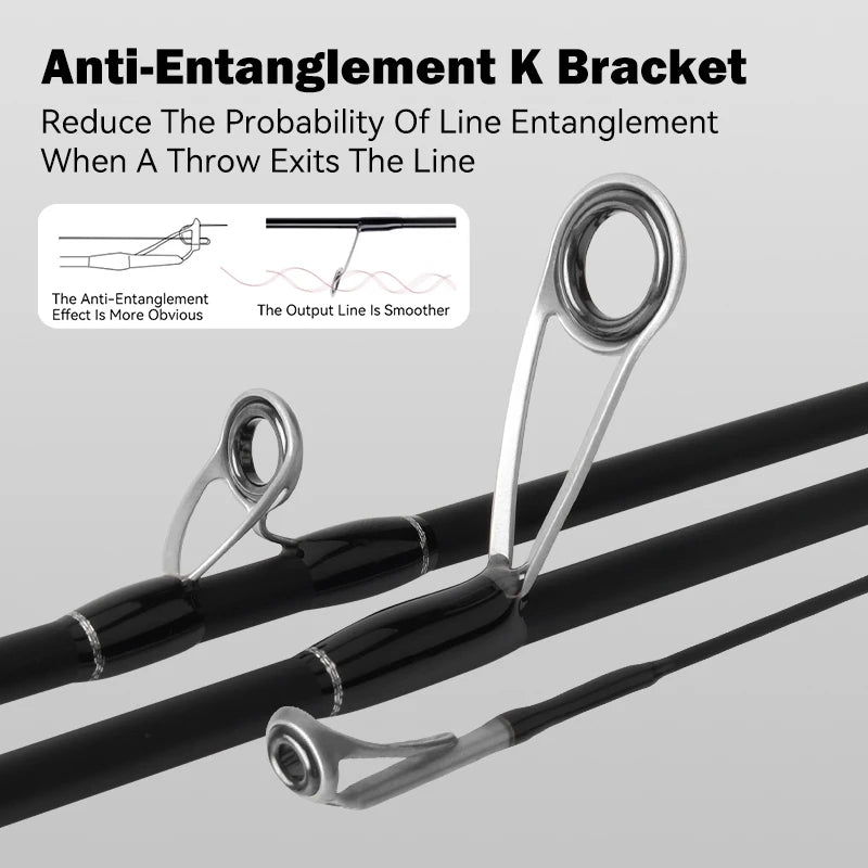 Ultralight Carbon Fiber Travel Rod