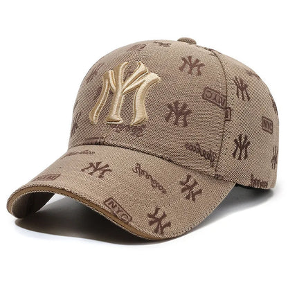 MY Letter Embroidered Baseball Cap