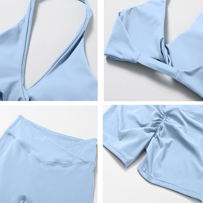 Women's Yoga Shorts & Workout Tracksuit