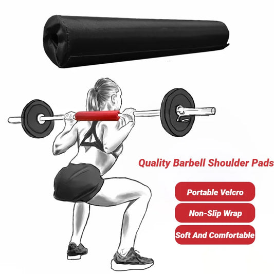 Barbell pad for squats and hip thrusts – neck and shoulder protection for weightlifting
