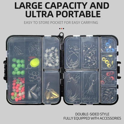 183pc Fishing Accessories Storage Set