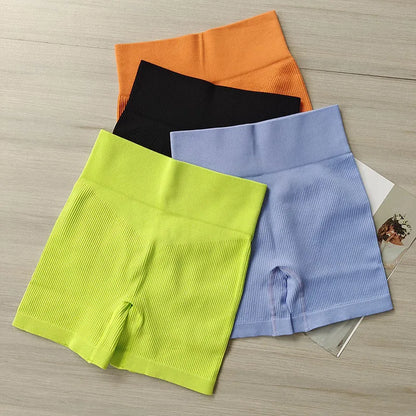 High-Waisted Butt Lift Biker Shorts