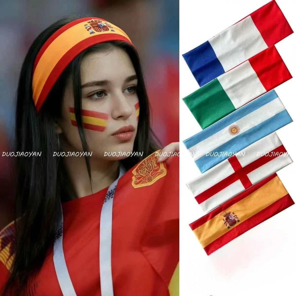Unisex Football Flag Headband