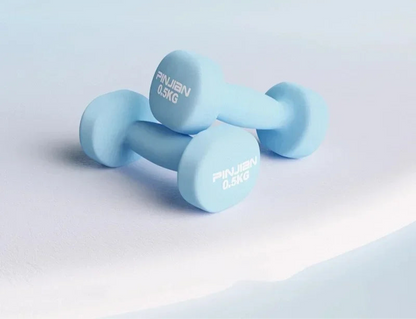 Neoprene Dumbbell with Yoga Strap