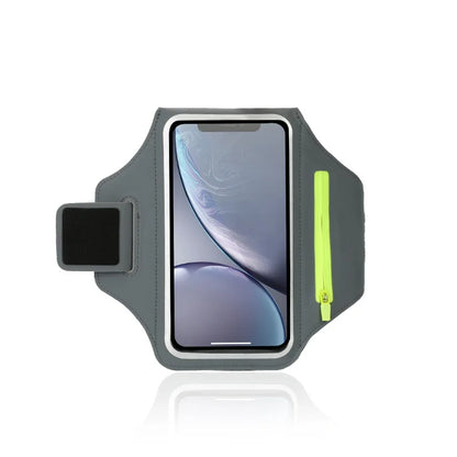 Running phone armband and wrist sleeve for sports and workouts
