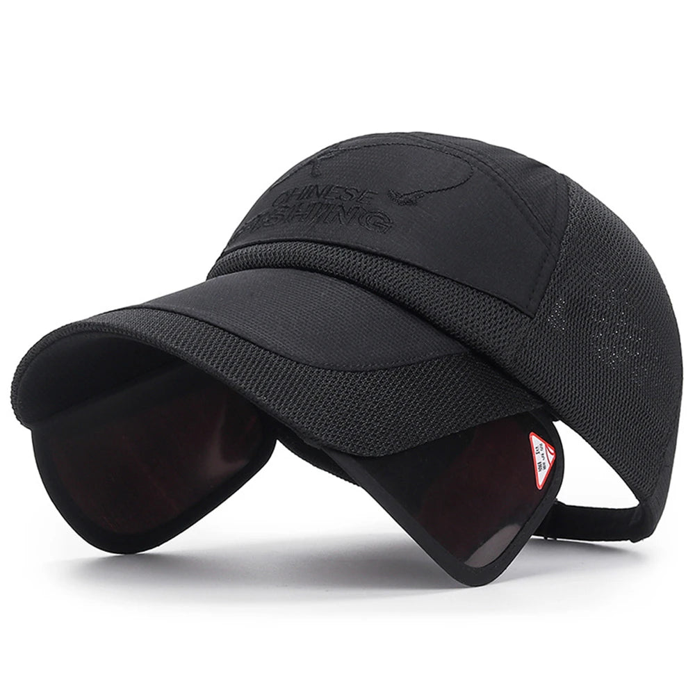 Extended Brim Sun Protection Cap