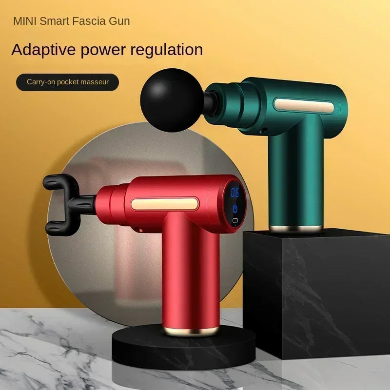 USB mini massage gun for muscle relaxation and recovery