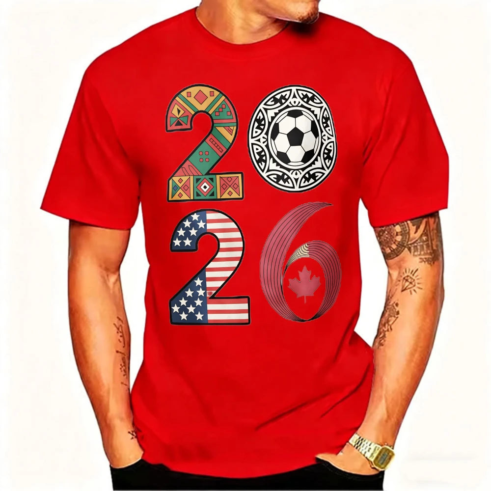 2026 Soccer Tribal Graphic Tee