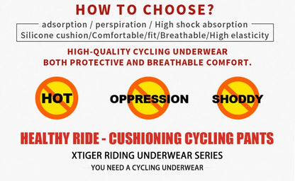 Cycling Shorts Mesh Underwear Gel Pad
