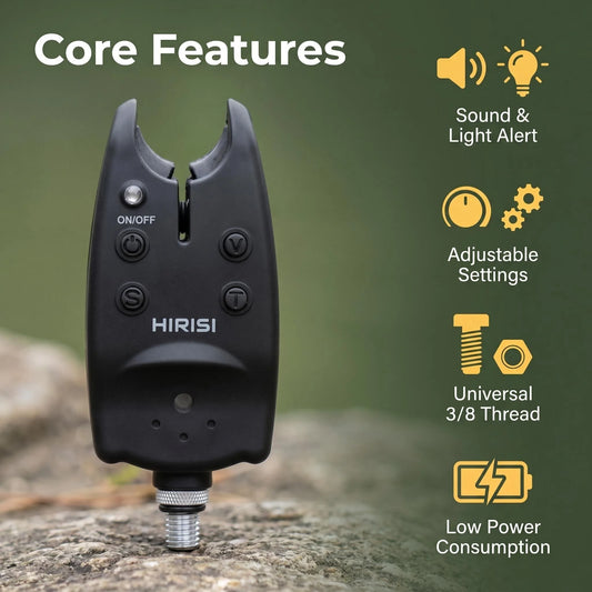 Electronic LED Bite Alarm System