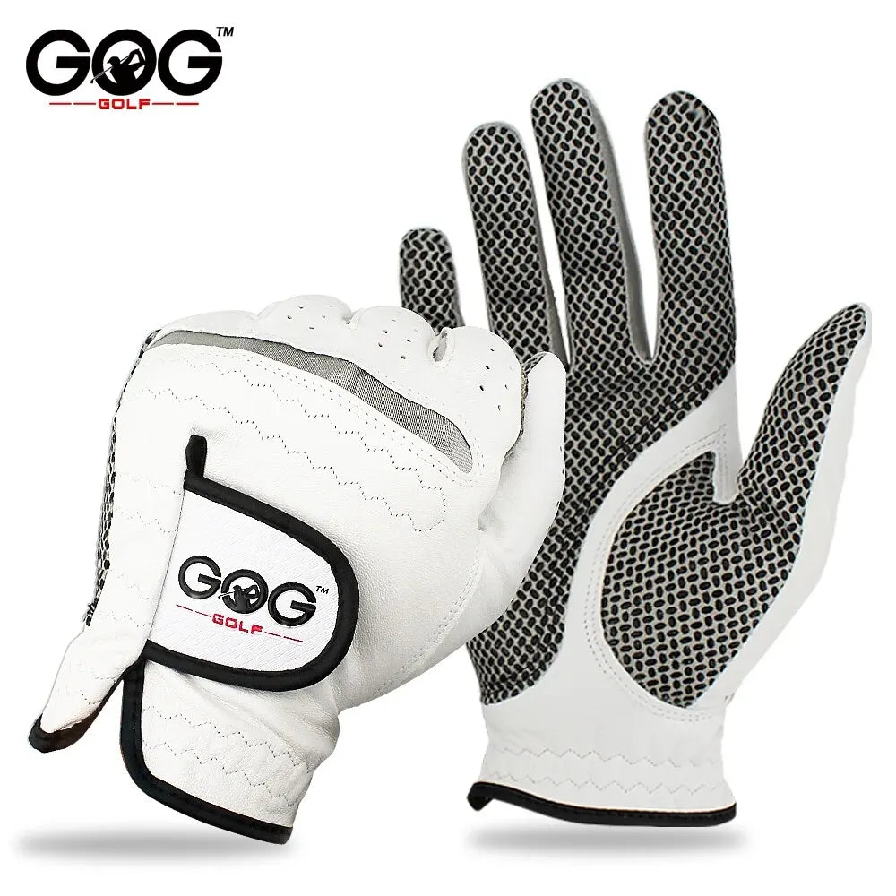 Pure Sheepskin Anti-Slip Golf Gloves