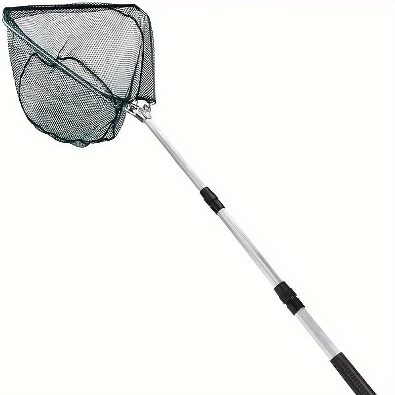 Ultra-Lightweight Foldable Telescopic Fishing Net