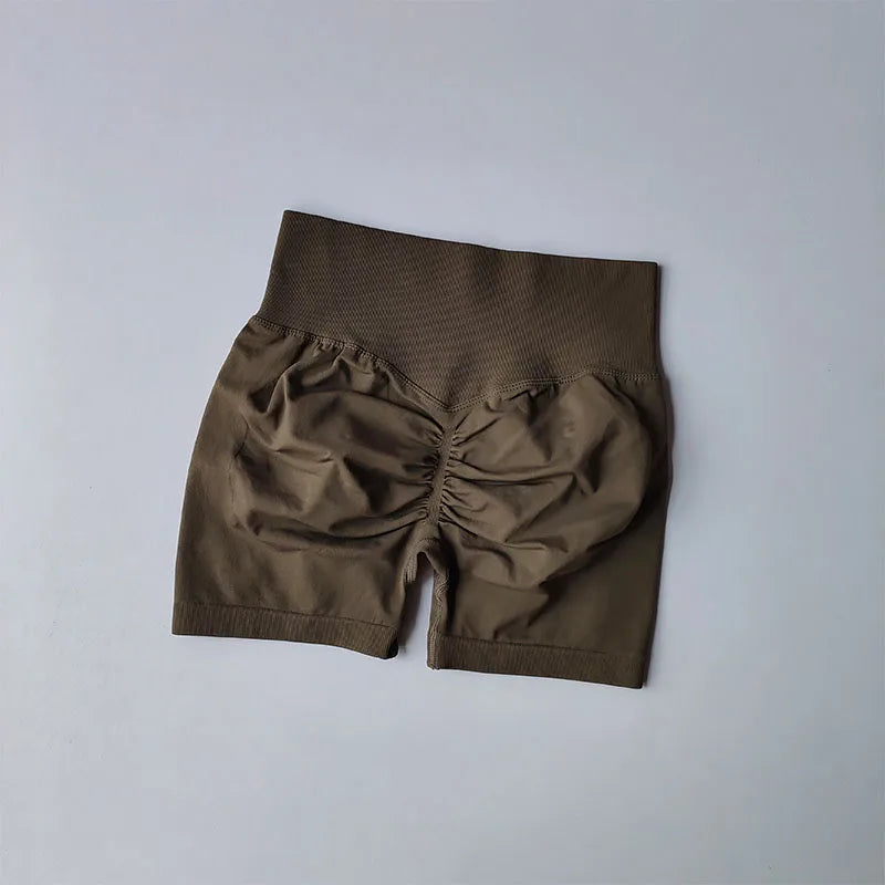 High-Waist Hip Lifting Yoga Shorts