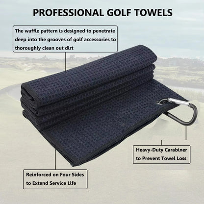 Premium Microfiber Golf Towel Waffle
