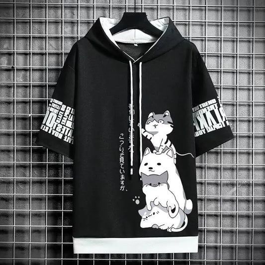 Men’s Short Sleeve Hoodie