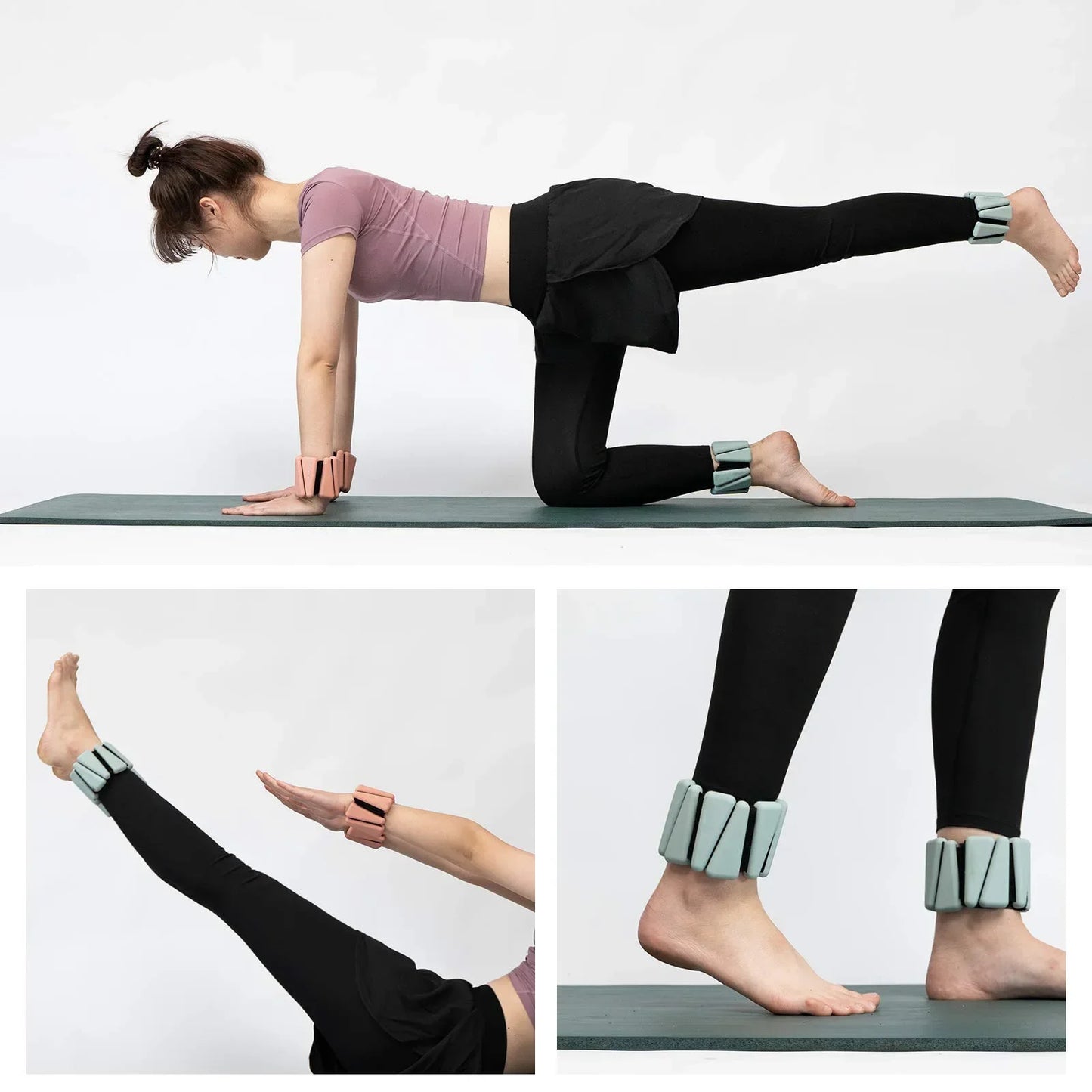 1/2 lb Adjustable Silicone Wrist & Ankle Weights