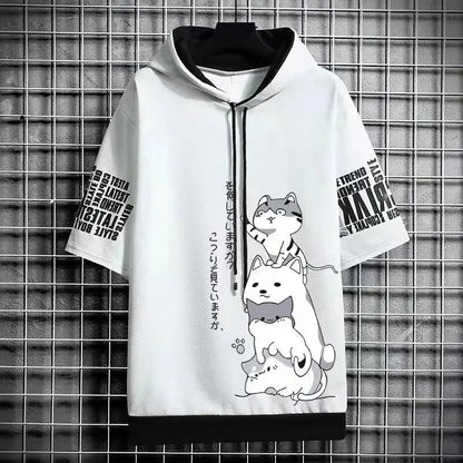 Men’s Short Sleeve Hoodie