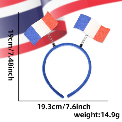 National Flag Fan Headband