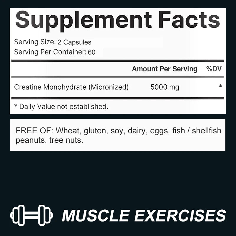 Performance Creatine Muscle Recovery