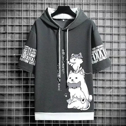 Men’s Short Sleeve Hoodie