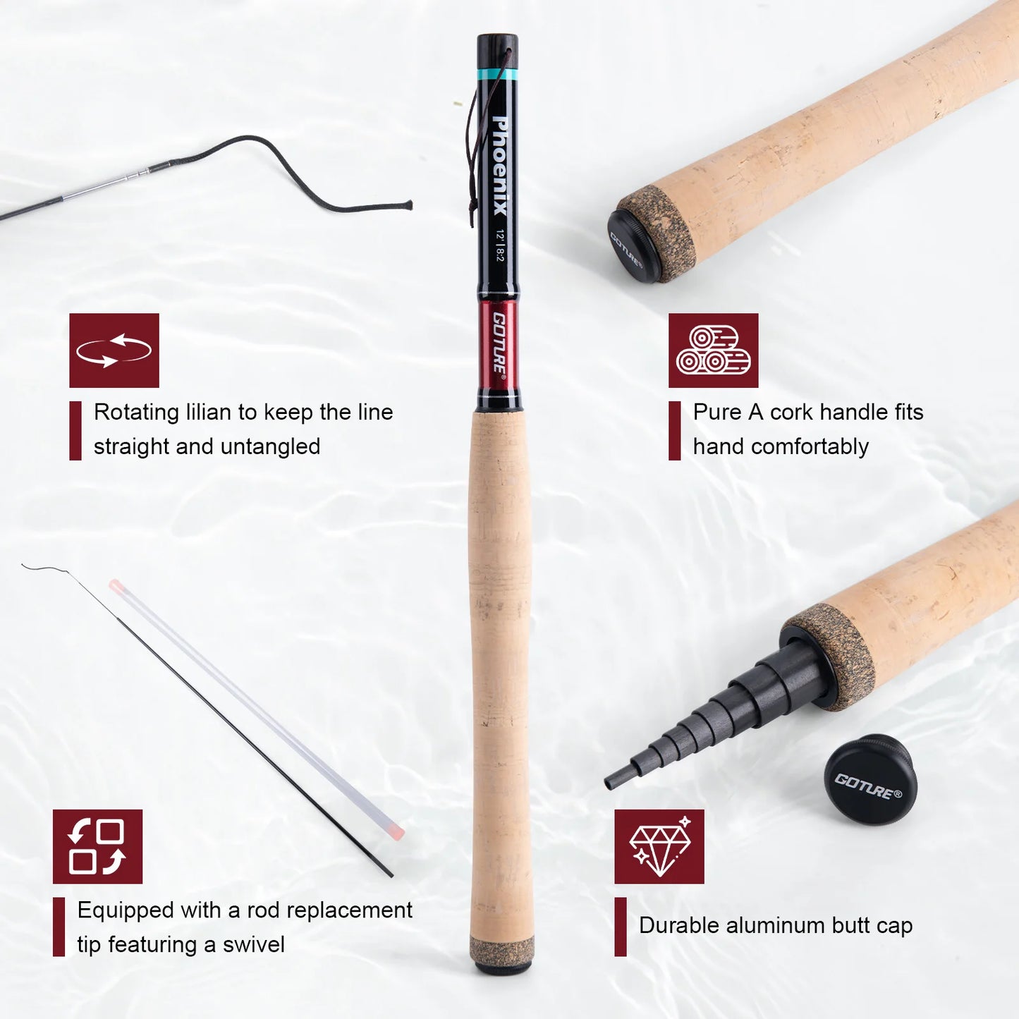 Complete Tenkara Fishing Kit 12ft