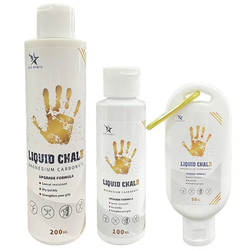 Liquid Chalk Sports Magnesium Powder Fitness Weight Lifting Non-slip Cream Anti Slip Powder Grip Weight Lifting Climbing Gym