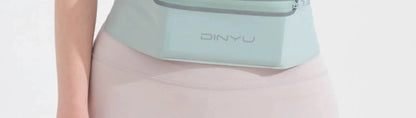 Adjustable sports fanny pack with phone holder for running and gym