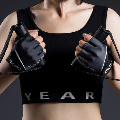 Breathable fingerless training gloves for cycling, gym, and weightlifting