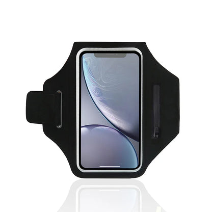 Running phone armband and wrist sleeve for sports and workouts