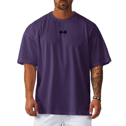 Men’s Oversized Quick-Dry Gym T-Shirt