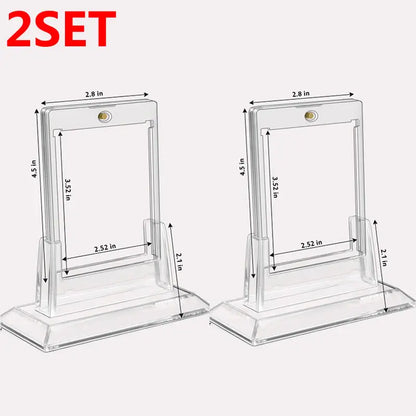 Magnetic Card Display Stand Set