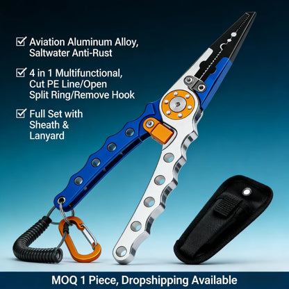 Saltwater Corrosion Resistant Fishing Pliers