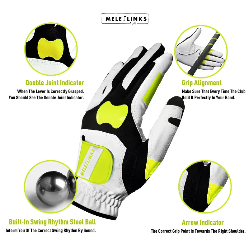 Professional Microfiber Non-Slip Golf Gloves