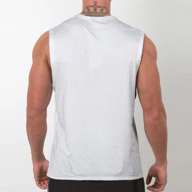 Men’s Sleeveless  Bodybuilding Tank Top