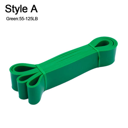 Resistance bands for fitness, pull-up assist, and powerlifting training