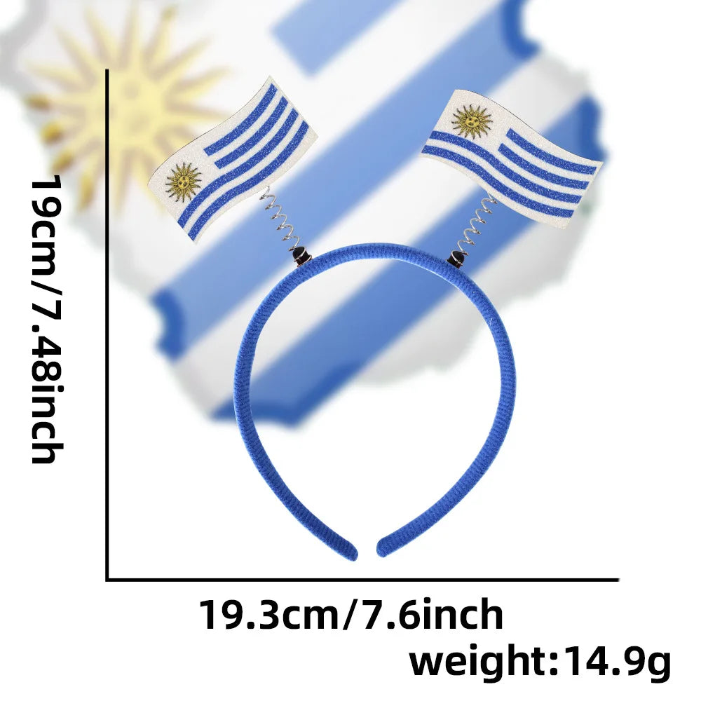National Flag Fan Headband