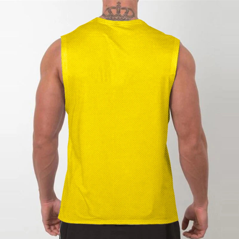 Men’s Sleeveless  Bodybuilding Tank Top