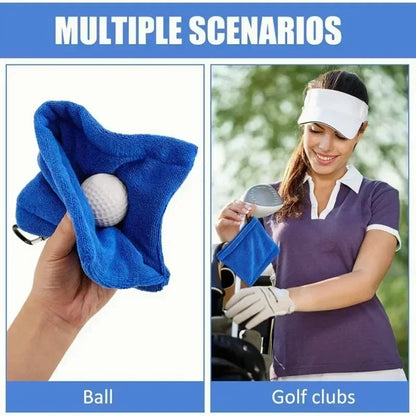 Microfiber Golf Ball Cleaning Towel