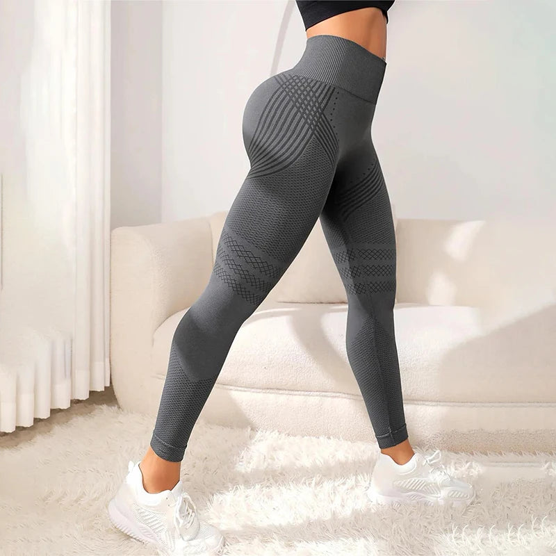 Women’s High Waist Seamless Fitness Leggings