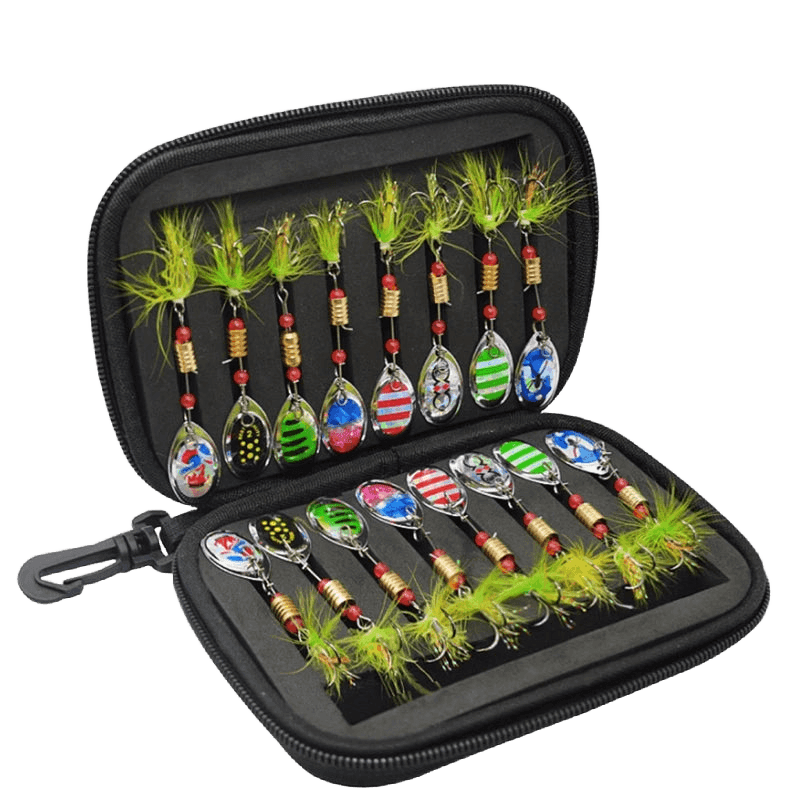 Metal Spoon Spinner Lure Set