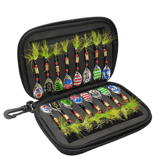 Metal Spoon Spinner Lure Set