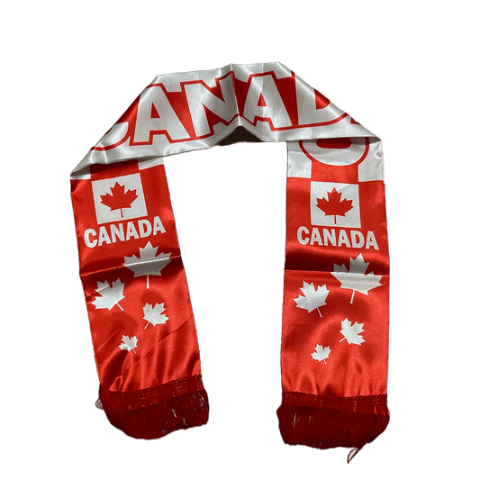 Canada Flag Satin Sports Scarf