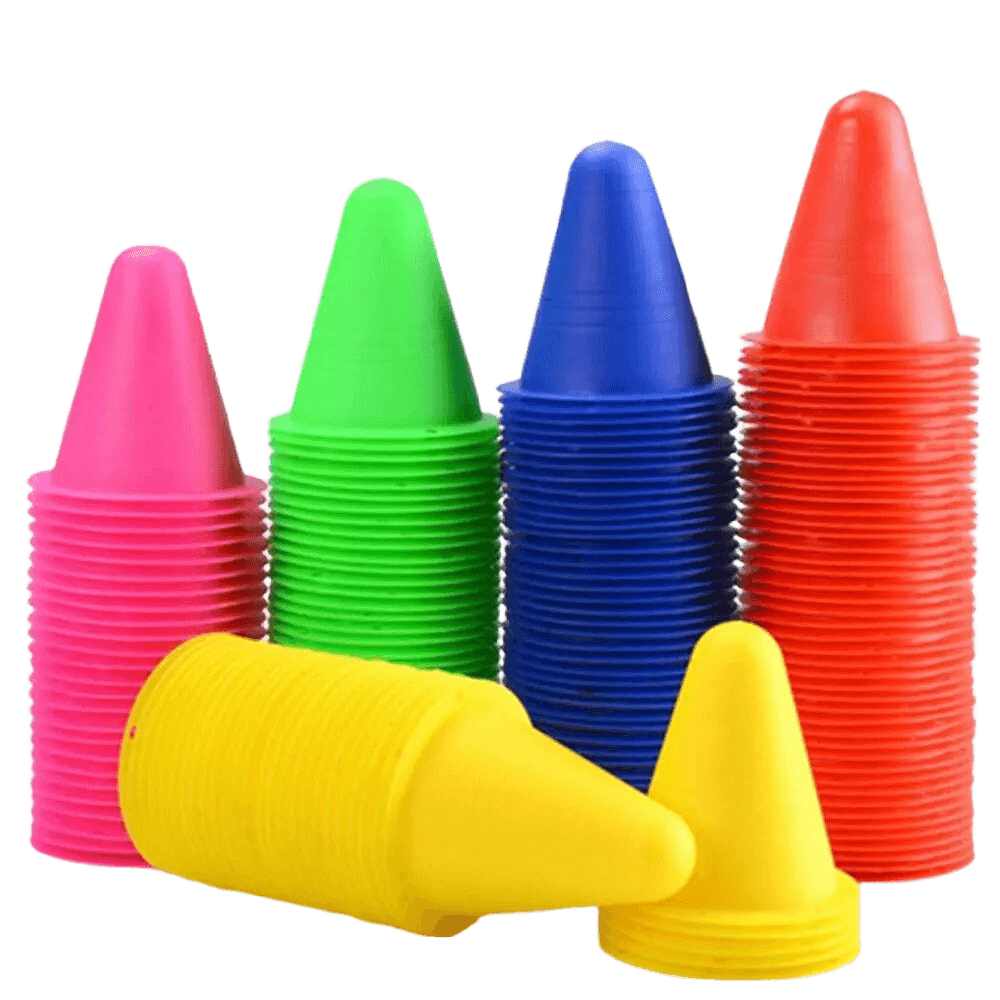 Colorful Agility Training Cone Set