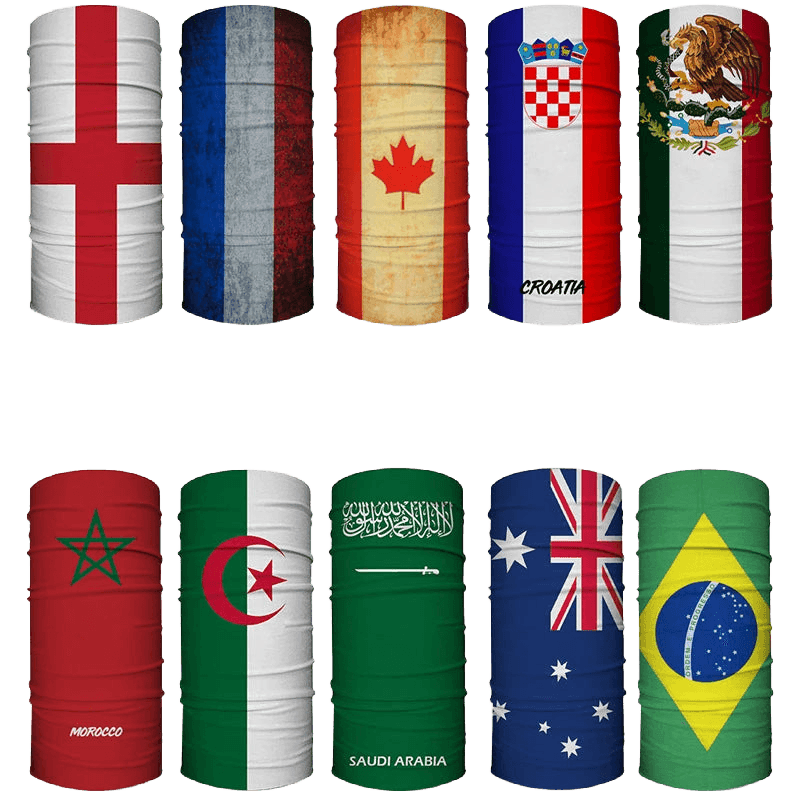 Multifunctional Flag Sports Bandana